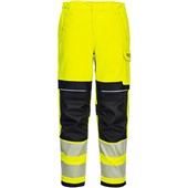 Portwest FR409 PW3 Women's Yellow Modaflame Inherent Flame Resistant Anti Static Work Trousers