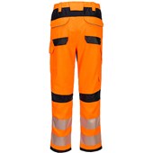 Portwest Modaflame PW3 FR414 Rail Orange Inherent Flame Retardant Anti Static Arc Flash Multi-Norm Hi Vis Trousers