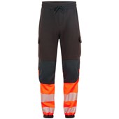 Portwest Modaflame PW3 FR438 Orange Inherent Flame Retardant Anti Static Arc Flash Multi-Norm Class 1 Hi Vis Jogger