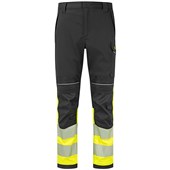 Portwest Modaflame PW3 FR450 Yellow/Black Arc Flash & Inherent Flame Retardant Anti Static Class 1 Hi Vis Trousers