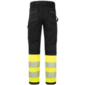 Portwest Modaflame PW3 FR450 Yellow/Black Arc Flash & Inherent Flame Retardant Anti Static Class 1 Hi Vis Trousers