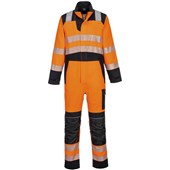 Portwest FR509 Modaflame PW3 Orange Flame Resistant Anti Static Arc Hi Vis Overalls