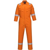 Portwest FR51 Bizflame Plus Womens Flame Resistant Anti Static Coverall 350g Orange