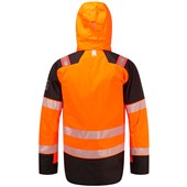 Portwest Modaflame PW3 FR606 Rail Orange Inherent Flame Retardant Anti Static Arc Flash Multi-Norm Waterproof Padded Hi Vis Winter Jacket