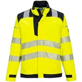 Portwest FR714 PW3 Yellow Modaflame Inherent Flame Resistant Anti Static Work Jacket