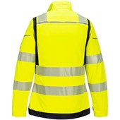 Portwest FR715 PW3 Women's Yellow Modaflame Inherent Flame Resistant Anti Static Work Jacket