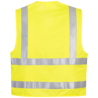Portwest FR75 Yellow Hi Vis Flame Retardant Vest Portwest FR75 Yellow Hi Vis Flame Retardant Vest