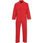 Portwest BIZ1 Bizweld Flame Resistant Coverall 330g Red