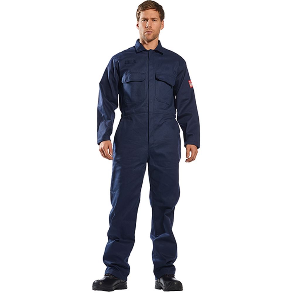 Portwest BIZ1 Bizweld Flame Retardant Coverall | Safetec Direct