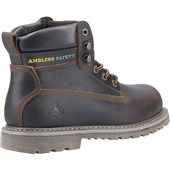 Amblers FS164 Brown Goodyear Welted Safety Boot SBP FO SRA