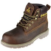 Amblers FS164 Brown Goodyear Welted Safety Boot SBP FO SRA