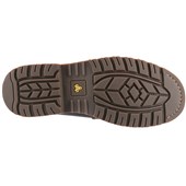 Amblers FS164 Brown Goodyear Welted Safety Boot SBP FO SRA