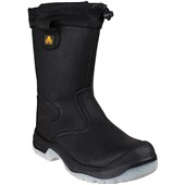 Amblers FS209 Water Resistant Fur Lined Safety Rigger Boot with Adjustable Cord-Lock S3 SRC