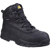 Amblers FS430 Orca Hybrid Waterproof Safety Boot SBH P E A FO WRU SRC - Black