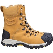 Amblers FS998 Honey Metal Free Composite Thinsulate High Leg Side Zip Waterproof Safety Boot S3 WR CI HRO SRC
