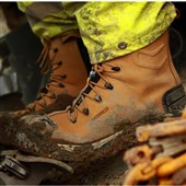 Amblers FS998 Honey Metal Free Composite Thinsulate High Leg Side Zip Waterproof Safety Boot S3 WR CI HRO SRC