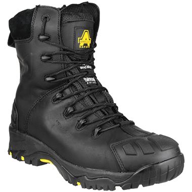 Amblers FS999 Hi Leg Side Zip Waterproof Safety Boot S3 WR CI HRO SRC