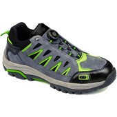 Portwest FT18 Grey/Green Steelite Wire Lace Safety Trainer S1P HRO