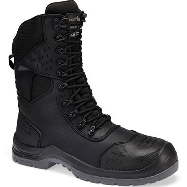 Portwest FV03 Metal Free Composite High Leg Side Zip Waterproof Safety Boot S7L ESD HRO LG FO SC CI SR