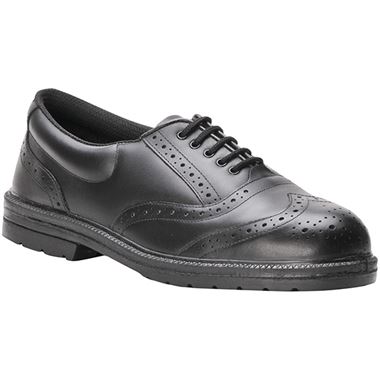 Portwest FW46 Steelite Executive Leather Brogue Safety Shoe S1P