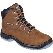 Portwest FW57 Steelite All Weather Waterproof Safety Boot S7 FO SRC - Brown
