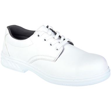 Portwest FW80 White Steelite Microfibre Laced Safety Shoe S2 Portwest FW80 White Steelite Microfibre Laced Safety Shoe S2