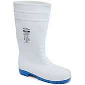 Portwest FW95 PVC/Nitrile Total Safety Wellington S5 FO SR - White