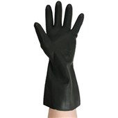 Polyco GI/6406 Industrial Rubber Chemical Resistant Gauntlet Gloves 32cm