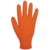 Polyco GL200 Finite Orange HD Nitrile Powder Free Disposable Gloves AQL1.5 (Box 100)