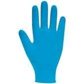 Polyco GL899 Blue Nitrile Powdered Disposable Glove AQL4 (Box 100)