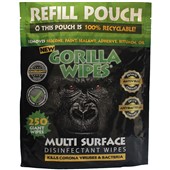 GREEN Biodegradable Gorilla Wipes (Refill of 250 Wipes) 1012REFILLGREEN