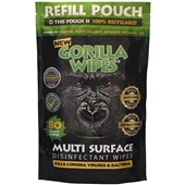 GREEN Biodegradable Gorilla Wipes (Refill Pack of 80 Wipes) 1010REFILLGREEN