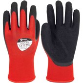 Polyco Grip It Dry Work Gloves 889 with Sponge Latex Coating - 13g