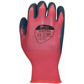 Polyco Grip It Dry Work Gloves 889 with Sponge Latex Palm - 13g
