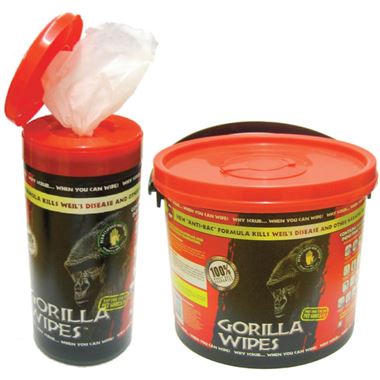 Gorilla Waterless Hand Wipes Gorilla Waterless Hand Wipes