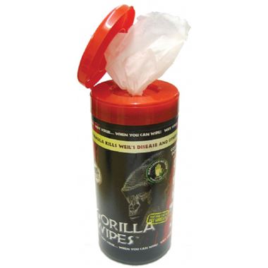 Gorilla Waterless Hand Wipes Gorilla Waterless Hand Wipes