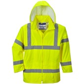 Portwest H440 Yellow Hi Vis Waterproof Jacket