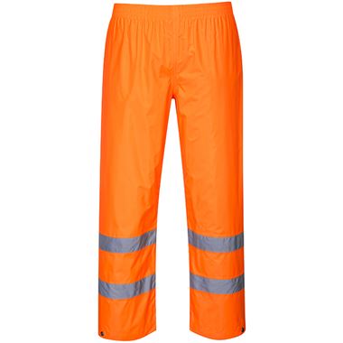 Portwest H441 Orange Hi Vis Waterproof Trousers