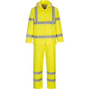 Portwest H448 Yellow Class 3 Hi Vis Waterproofs 