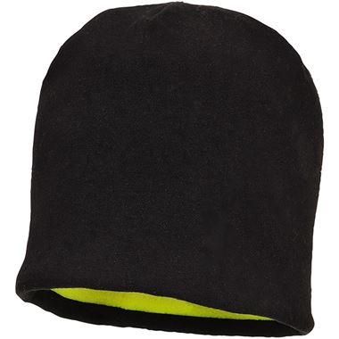 Portwest HA14 Fleece Lined Hi Vis Reversible Beanie Hat