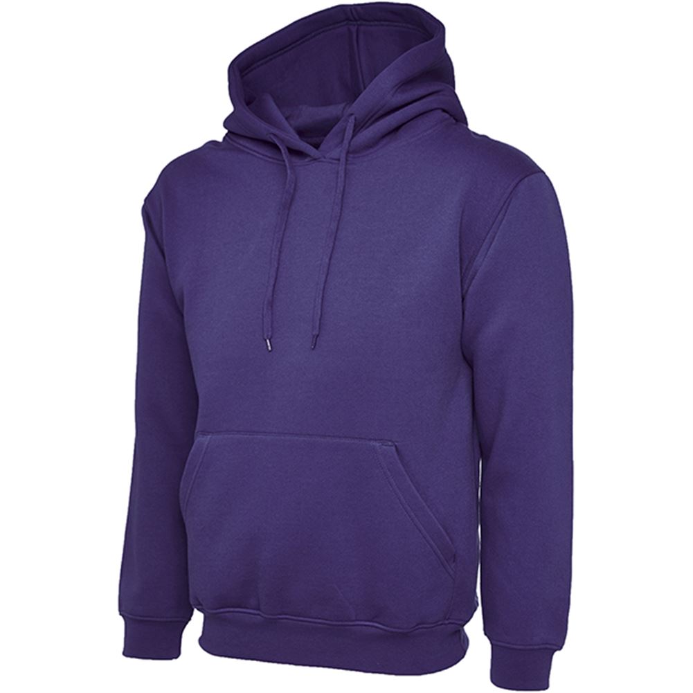 Uneek UC502 Classic Hooded Sweatshirt | Safetec Direct