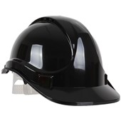 BlackRock Safety Helmet Hard Hat - Vented Slip Ratchet Standard Peak