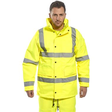 Portwest S460 Yellow Hi Vis Jacket Portwest S460 Yellow Hi Vis Jacket