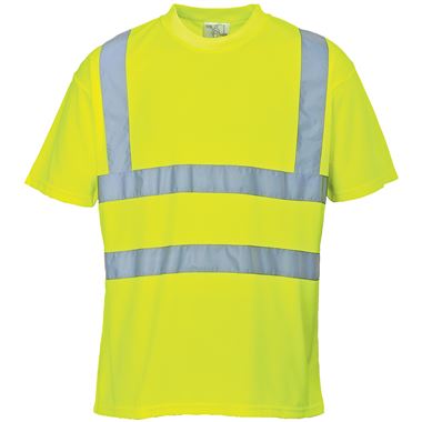 Portwest S478 Yellow Hi Vis T Shirt | Safetec Direct