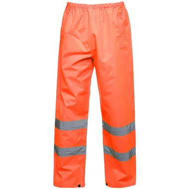 Uneek UC807 Orange Hi Vis Waterproof Trousers