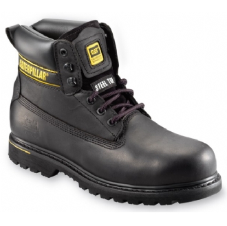 Caterpillar Holton Black Safety Boot SB HRO