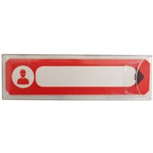 Portwest ID12 Medical Information Contact Hard Hat ID Holder