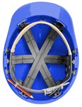 JSP Mk7 Safety Helmet with Retractaspec - Vented Slip Ratchet Standard Peak