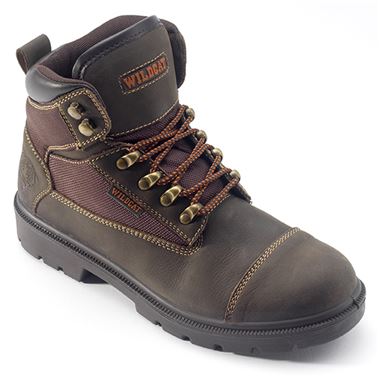 Wildcat Jaguar Safety Boot Brown - S1P SRA