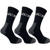 JCB Work Reinforced Socks - Pack 3 Pairs